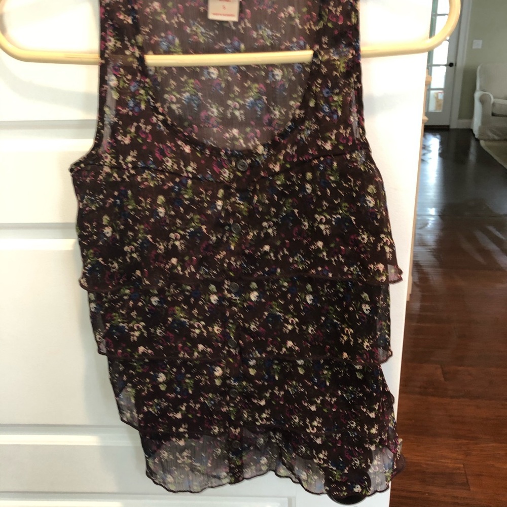 Boho Floral Print Tank - Picture 2 of 3